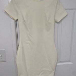 Lively Cream Mini Dress